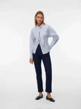 Awalice High Rise Mom Fit Jeans