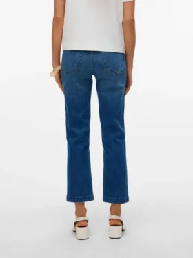 Awalice High Rise Mom Fit Jeans