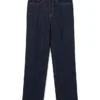 Awalice High Rise Mom Fit Jeans