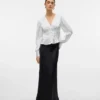 Awbea High Waist Long Skirt