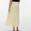 Awblakely High Waist Long Skirt