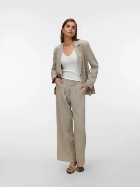 Awbraelyn Mid Waist Trousers