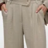 Awbraelyn Mid Waist Trousers