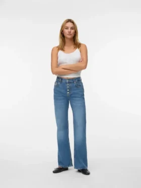 Awemily High Rise Mom Fit Jeans