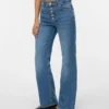 Awemily High Rise Mom Fit Jeans