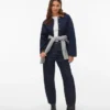Aweveline High Rise Barrel Fit Jeans