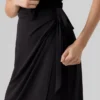 Awfrances High Waist Midi Skirt