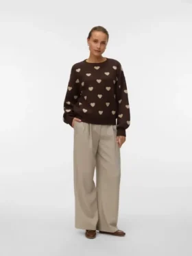 Awheart Knitted Pullover
