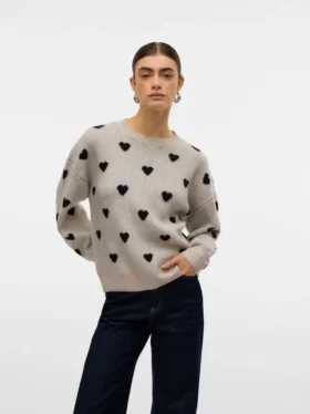 Awheart Knitted Pullover