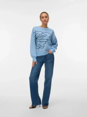 Awheart Knitted Pullover