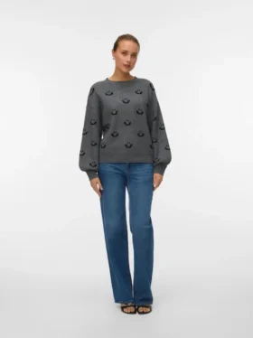 Awheart Knitted Pullover