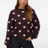 Awheart Knitted Pullover
