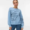Awheart Knitted Pullover