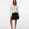 Awjusti High Waist Short Skirt