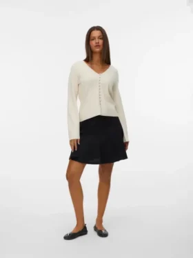 Awjusti High Waist Short Skirt