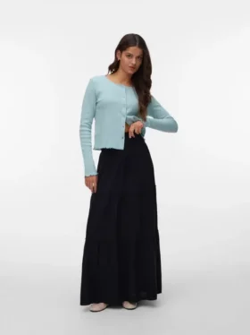 Awkeeley High Waist Long Skirt