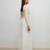 Awkeeley High Waist Long Skirt