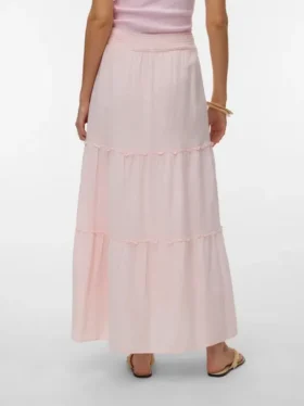 Awkeeley High Waist Long Skirt