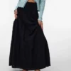 Awkeeley High Waist Long Skirt