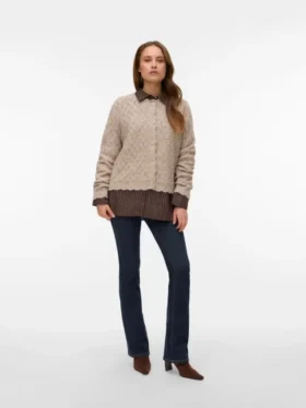 Awpurdie Knit Cardigan