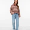 Awrena Mid Rise Wide Leg Fit Jeans