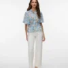 Awrena Mid Rise Wide Leg Fit Jeans