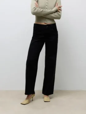 Awrena Mid Rise Wide Leg Fit Jeans