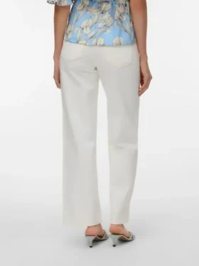 Awrena Mid Rise Wide Leg Fit Jeans