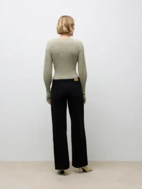 Awrena Mid Rise Wide Leg Fit Jeans