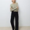 Awrena Mid Rise Wide Leg Fit Jeans