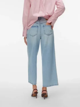Awsienna High Rise Cropped Fit Jeans