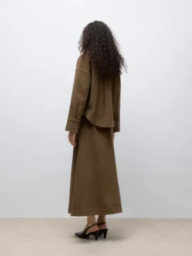 Awtala High Waist Long Skirt