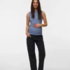Bodycon Fit Boat Neck Top