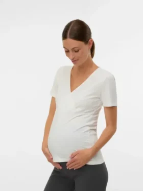 Bodycon Fit V-Neck Top