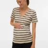 Bodycon Fit V-Neck Top