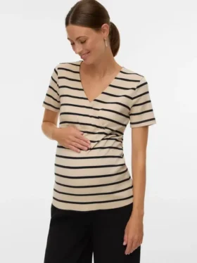 Bodycon Fit V-Neck Top