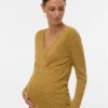 Bodycon Fit V-Neck Top
