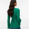 Bodycon Fit V-Neck Top