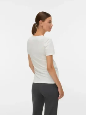 Bodycon Fit V-Neck Top