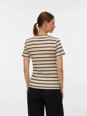 Bodycon Fit V-Neck Top