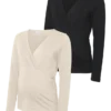 Bodycon Fit V-Neck Top