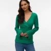 Bodycon Fit V-Neck Top