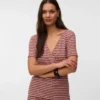 Bodycon Fit V-Neck Top