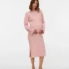 Cropped Fit Round Neck Pullover