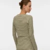 Cropped Fit Round Neck Top
