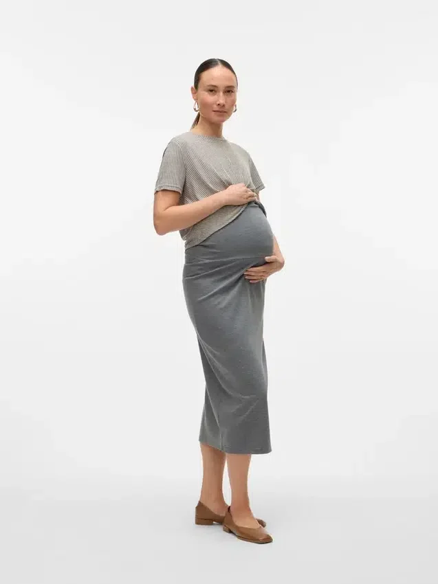 Cropped Fit Round Neck Top Cropped Fit Round Neck Top