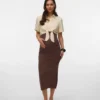 Cropped Fit Shirt Collar Top