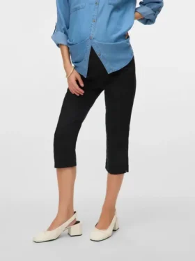 Cropped Fit Trousers