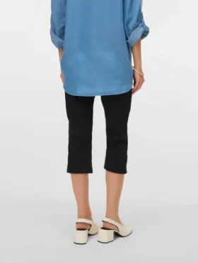 Cropped Fit Trousers