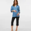 Cropped Fit Trousers